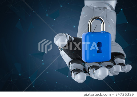 Cyber security concept Cyber security concept 54726359