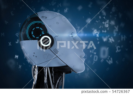 Machine learning concept Machine learning concept 54726367