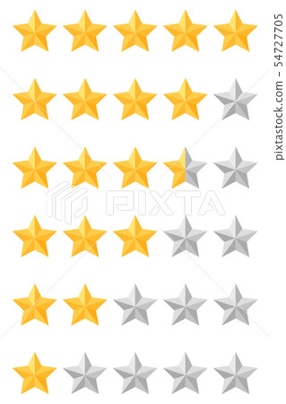 星的例證材料為回顧 54727705