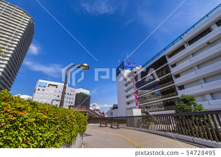 船橋站北口的風景 54728495