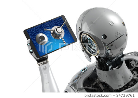 Online security concept Online security concept 54729761