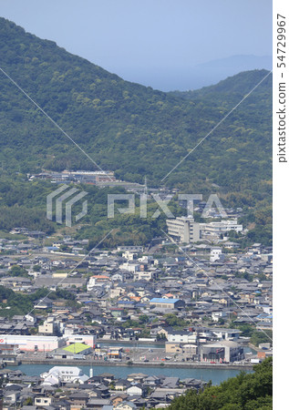 從三豐市美濃町西野看都市風景區和長久醫院 54729967