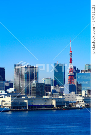 A scene around Tokyo Tower, Tokyo A scene around Tokyo Tower, Tokyo 54731122