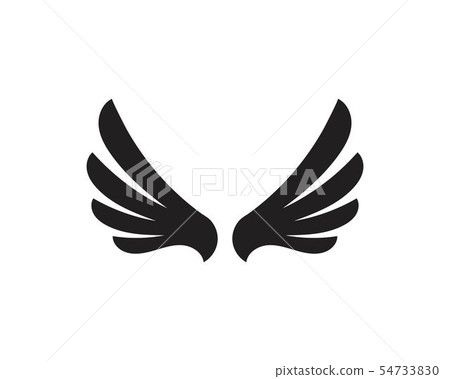 wing Falcon Logo Template vector wing Falcon Logo Template vector 54733830