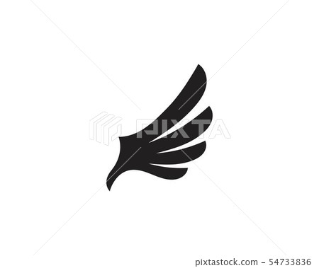 wing Falcon Logo Template vector wing Falcon Logo Template vector 54733836
