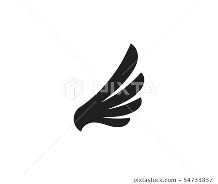 wing Falcon Logo Template vector wing Falcon Logo Template vector 54733837