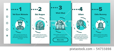 Law and Order Linear Vector Onboarding 54733898