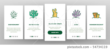 Corals Reefs And Seaweed Vector Onboarding Corals Reefs And Seaweed Vector Onboarding 54734119