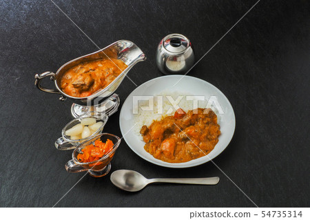 香料咖哩飯咖哩飯 54735314