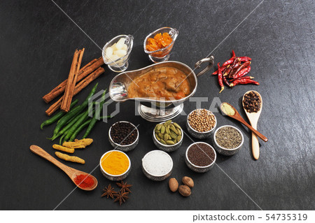 香料咖哩飯咖哩飯 香料咖哩飯咖哩飯 54735319
