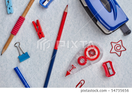 School supplies background. 54735656
