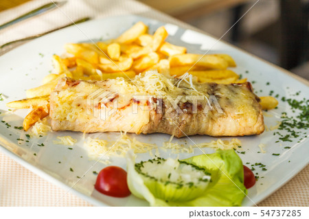 Traditional Montenegrin Meat Negush Steak  54737285