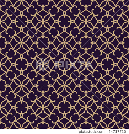 Vector seamless pattern. Modern stylish texture. 54737710