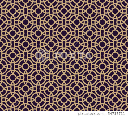 Vector seamless pattern. Modern stylish texture. 54737711