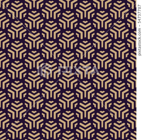 Vector seamless pattern. Modern stylish texture. Vector seamless pattern. Modern stylish texture. 54737787