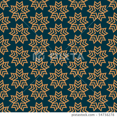 Vector seamless pattern. Modern stylish abstract Vector seamless pattern. Modern stylish abstract 54738278