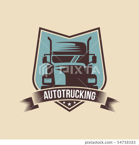 A template of Truck Logo, cargo, delivery, A template of Truck Logo, cargo, delivery, 54738383