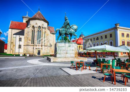Statue of Michael the Brave and St Michael's Roman Statue of Michael the Brave and St Michael's Roman 54739283