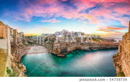 Sunset at Cala Paura gulf Sunset at Cala Paura gulf 54739739