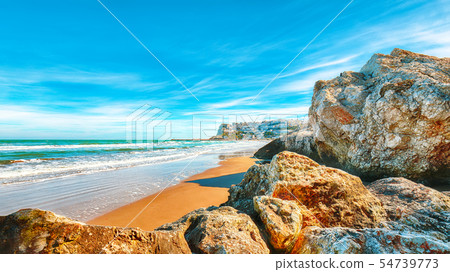 Picturesque Peschici with wide sandy beach in Picturesque Peschici with wide sandy beach in 54739773