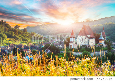 Beautiful medieval architecture of Biertan Beautiful medieval architecture of Biertan 54739946