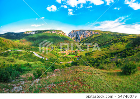 Turda gorge Cheile Turzii is a natural reserve Turda gorge Cheile Turzii is a natural reserve 54740079