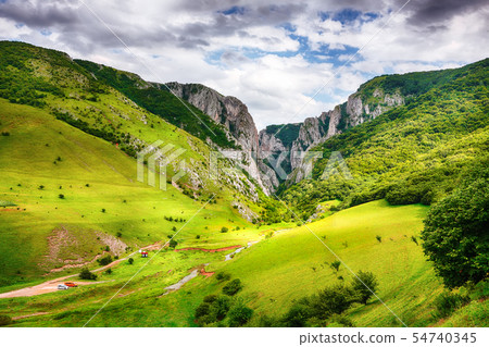 Turda gorge Cheile Turzii is a natural reserve Turda gorge Cheile Turzii is a natural reserve 54740345
