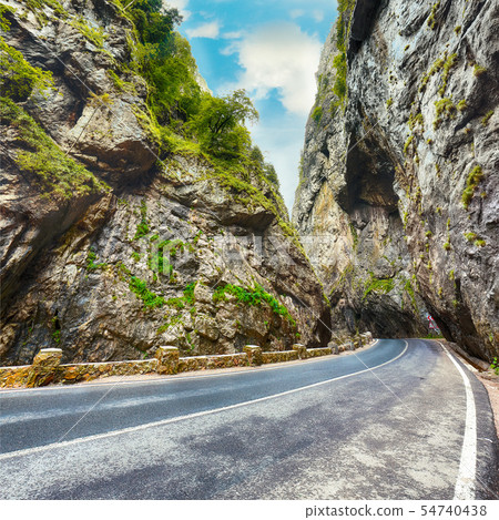 Amazing summer view of Bicaz Canyon/Cheile 54740438