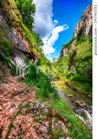 Turda gorge Cheile Turzii is a natural reserve Turda gorge Cheile Turzii is a natural reserve 54740591