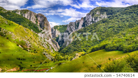 Turda gorge Cheile Turzii is a natural reserve Turda gorge Cheile Turzii is a natural reserve 54740614