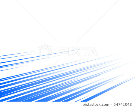 Linear background blue - Stock Illustration [54741048] - PIXTA