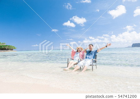 海外旅行形像海灘海人 海外旅行形像海灘海人 54741200