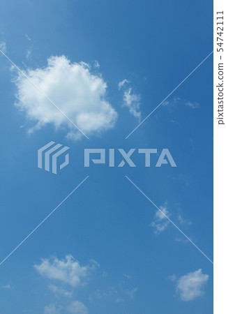 天空和積雲 54742111