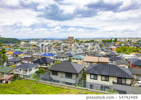 In Kitano Ward Kobe City Arino overlooking the Okaba area from Arinodai 54742489