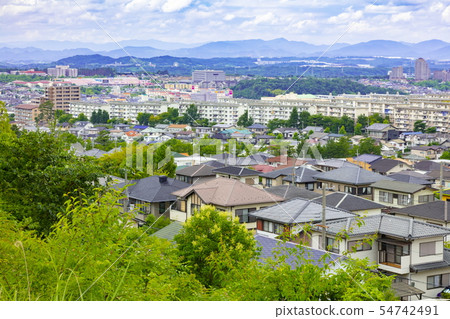In Kitano Ward Kobe City Arino overlooking the Okaba area from Arinodai 54742491
