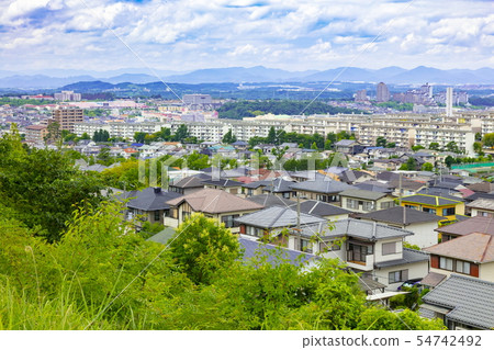 In Kitano Ward Kobe City Arino overlooking the Okaba area from Arinodai 54742492