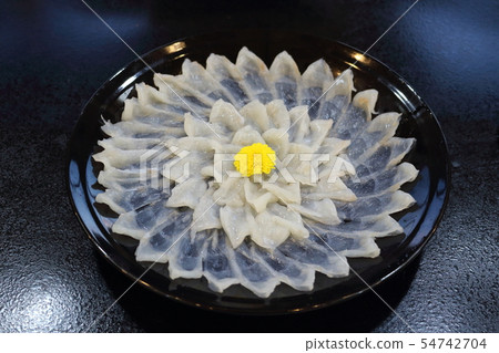 河豚生魚片 54742704