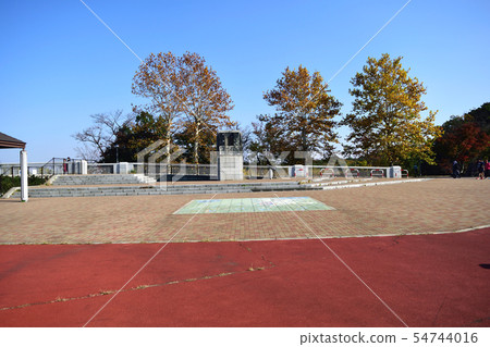 Sayama Park is clear in autumn in October 54744016