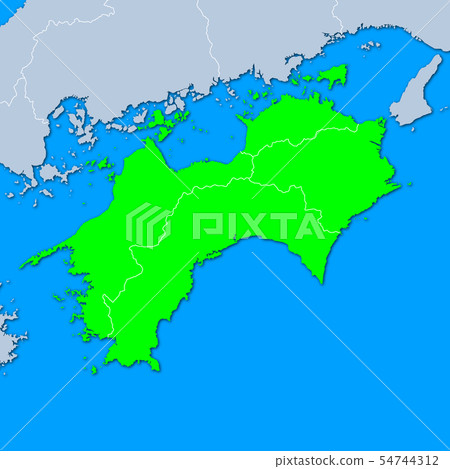 四國地圖 四國地圖 54744312