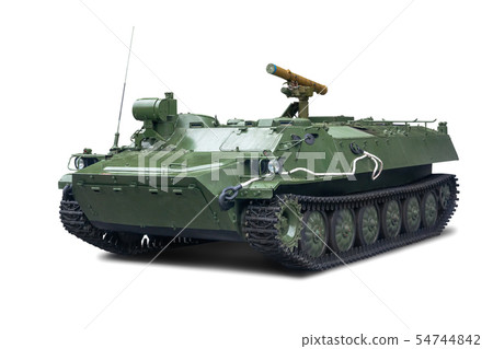 The PTRK Storm-S combat vehicle is in service with the Russian Army. Isolated on white background The PTRK Storm-S combat vehicle is in service with the Russian Army. Isolated on white background 54744842