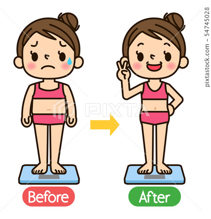 Diet Before-after 54745028