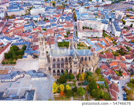 Cathedral in Limoges city, France 54746676