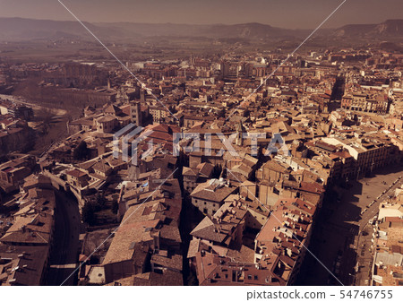 Panorama of historical area of Vic 54746755