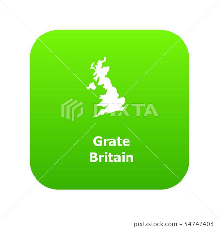 England map icon, simple style 54747403