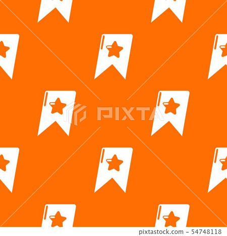 Bookmark browser pattern vector orange Bookmark browser pattern vector orange 54748118