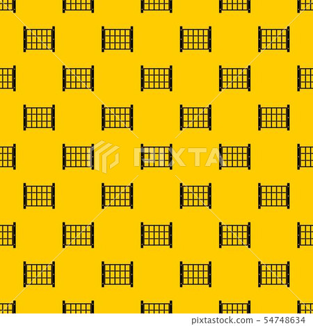 Yard fence pattern vector Yard fence pattern vector 54748634