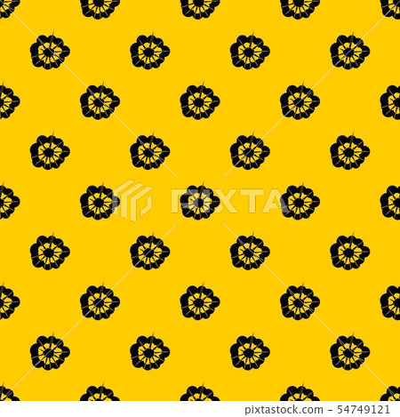 Cloudy explosion pattern vector 54749121