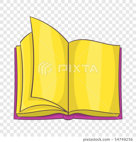 Open book icon, cartoon style Open book icon, cartoon style 54749256