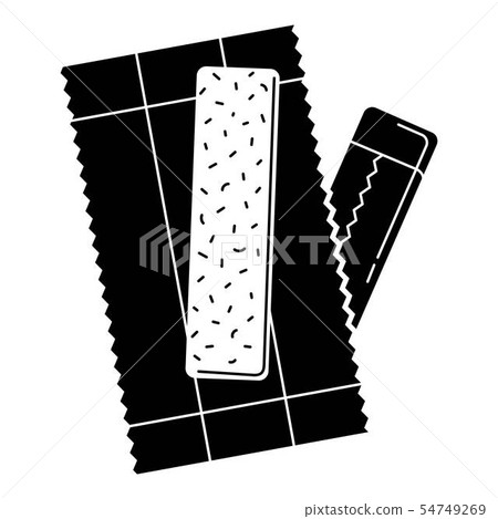 Gum stick icon, simple style 54749269