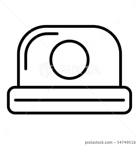 Cat home box icon, outline style 54749518